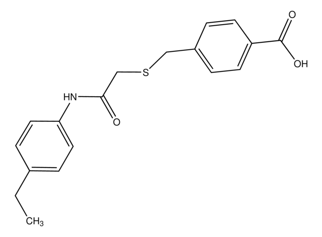 4-[({2-[(4-Ethylphenyl)amino]-2-oxoethyl}thio)methyl]benzoic acid