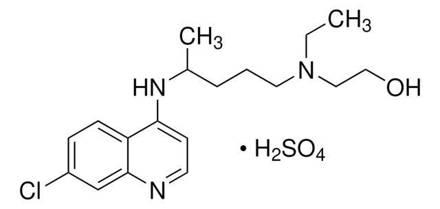 Hydroxychloroquine Sulfate Pharmaceutical Secondary Standard; Certified Reference Material