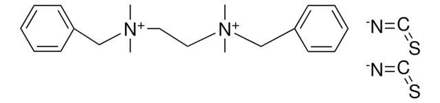 N1,N2-DIBENZYL-N1,N1,N2,N2-TETRAMETHYLETHANE-1,2-DIAMINIUM ISOTHIOCYANATE AldrichCPR