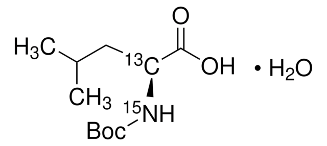 Boc-Leu-OH-2-13C,15N monohydrate 99 atom % 13C, 98 atom % 15N