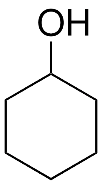 Cyclohexanol certified reference material, TraceCERT&#174;, Manufactured by: Sigma-Aldrich Production GmbH, Switzerland