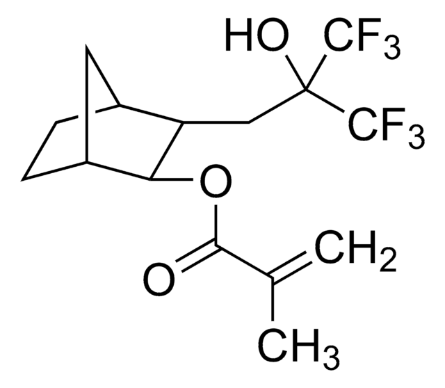 2-[(1&#8242;,1&#8242;,1&#8242;-Trifluoro-2&#8242;-(trifluoromethyl)-2&#8242;-hydroxy)propyl]-3-norbornyl methacrylate &gt;97%