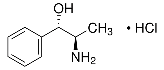 Phenylpropanolamine Hydrochloride certified reference material, pharmaceutical secondary standard