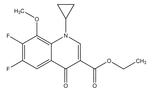 Ethyl 1-cyclopropyl-6,7-difluoro-8-methoxy-4-oxo-1,4-dihydroquinoline-3-carboxylate