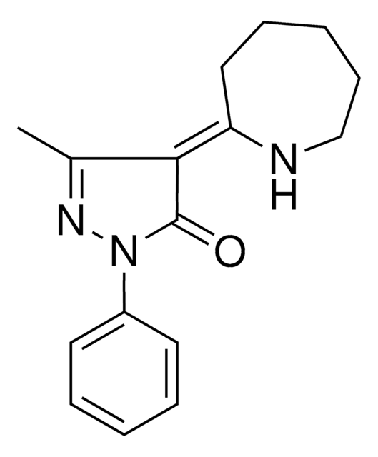 4-(2-AZEPANYLIDENE)-5-METHYL-2-PHENYL-2,4-DIHYDRO-3H-PYRAZOL-3-ONE AldrichCPR
