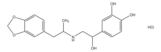 4-(2-{[2-(1,3-benzodioxol-5-yl)-1-methylethyl]amino}-1-hydroxyethyl)-1,2-benzenediol hydrochloride AldrichCPR