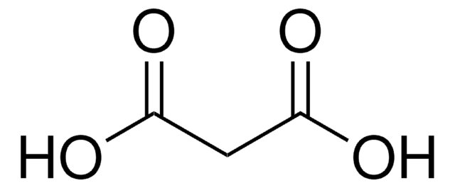 Malonic acid certified reference material, pharmaceutical secondary standard