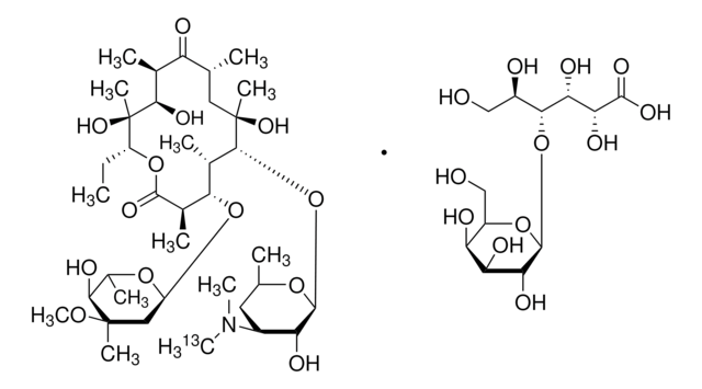 Erythromycin-(N-methyl-13C) lactobionate salt 99 atom % 13C