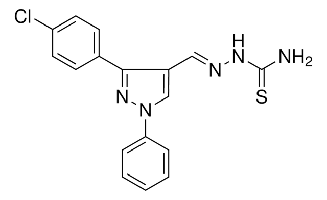 3-(4-CHLOROPHENYL)-1-PHENYL-1H-PYRAZOLE-4-CARBALDEHYDE THIOSEMICARBAZONE AldrichCPR