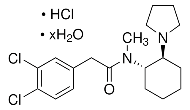 (&#8722;)-trans-(1S,2S)-U-50488 hydrochloride hydrate solid, &#8805;98% (HPLC)