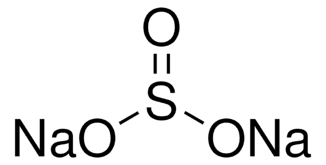 Sodium sulfite anhydrous, Meets ACS Specifications, Meets Reagent Specifications for testing USP/NF monographs GR ACS