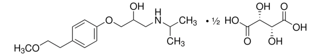 Metoprolol tartrate British Pharmacopoeia (BP) Reference Standard