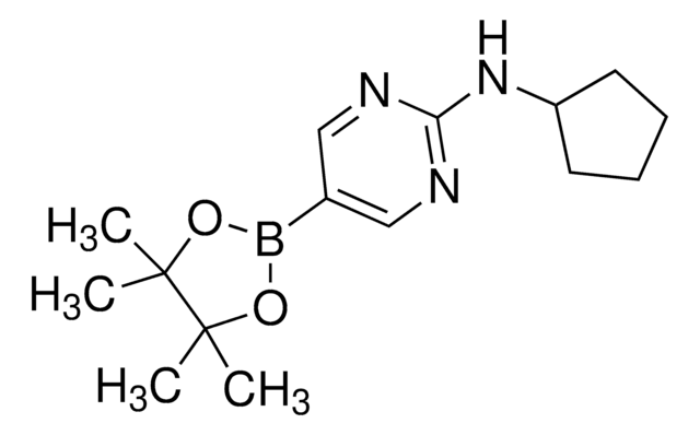 N-cyclopentyl-5-(4,4,5,5-tetramethyl-1,3,2-dioxaborolan-2-yl)pyrimidin-2-amine AldrichCPR