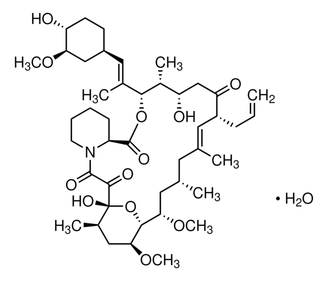 Tacrolimus Pharmaceutical Secondary Standard; Certified Reference Material