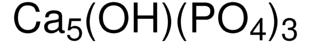 Hydroxyapatite puriss., meets analytical specification of Ph. Eur., BP, FCC, E341, &#8805;90% (calculated on glowed substance)