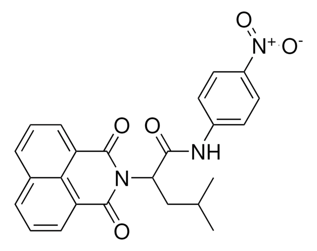 2-(1,3-DIOXO-1H-BENZO[DE]ISOQUINOLIN-2(3H)-YL)-4-METHYL-N-(4-NITROPHENYL)PENTANAMIDE AldrichCPR
