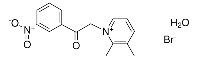 2,3-DIMETHYL-1-(2-(3-NITRO-PHENYL)-2-OXO-ETHYL)-PYRIDINIUM, BROMIDE HYDRATE AldrichCPR