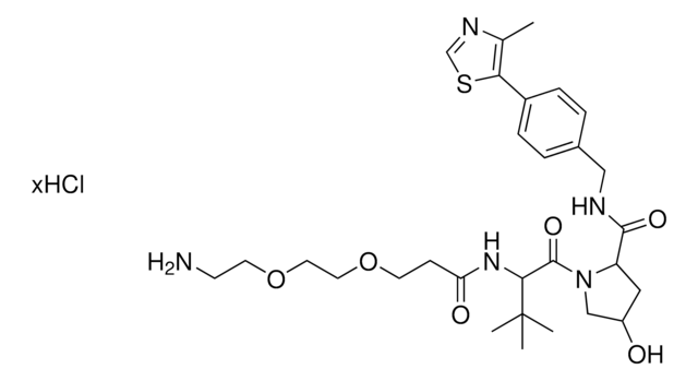 L-Prolinamide, N-[3-[2-(2-aminoethoxy)ethoxy]-1-oxopropyl]-3-methyl-L-valyl-4-hydroxy-N-[[4-(4-methyl-5-thiazolyl)phenyl]methyl]-, (4R)- HCl &#8805;95.0%