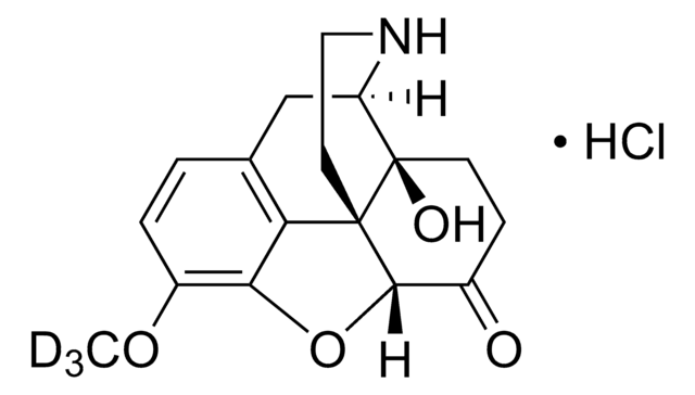 Noroxycodone-D3 hydrochloride solution 100&#160;&#956;g/mL in methanol (as free base), ampule of 1&#160;mL, certified reference material, Cerilliant&#174;