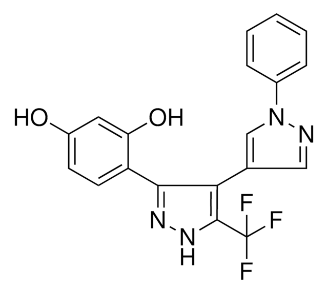 4-(1'-PHENYL-5-TRIFLUOROMETHYL-1H,1'H-(4,4')BIPYRAZOLYL-3-YL)-BENZENE-1,3-DIOL AldrichCPR