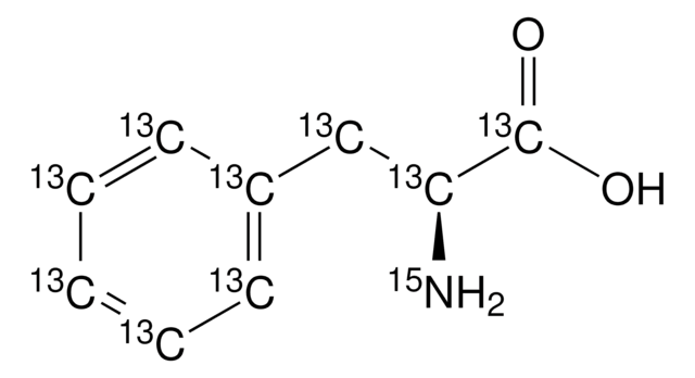 L-Phenylalanine-13C9,15N endotoxin tested, 98 atom % 13C, 98 atom % 15N, 95% (CP)