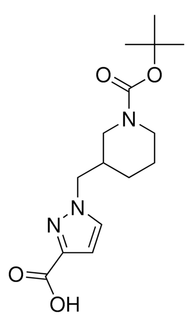 1-((1-(tert-Butoxycarbonyl)piperidin-3-yl)methyl)-1H-pyrazole-3-carboxylic acid