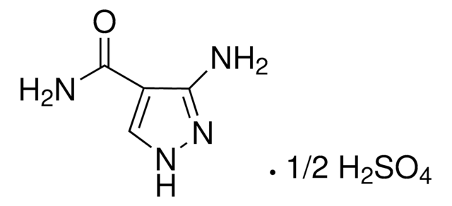 3-Amino-4-pyrazolecarboxamide hemisulfate salt