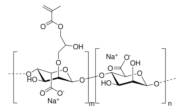 Alginate methacrylate medium viscosity, average degree of methacrylation 25%