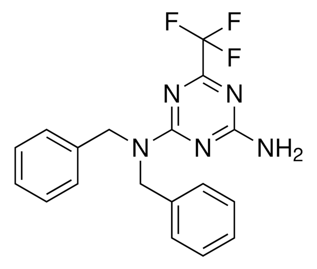 N(2),N(2)-DIBENZYL-6-(TRIFLUOROMETHYL)-1,3,5-TRIAZINE-2,4-DIAMINE AldrichCPR