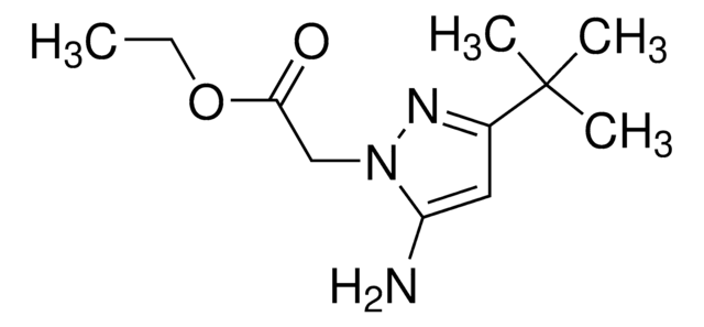 Ethyl (5-amino-3-tert-butyl-1H-pyrazol-1-yl)acetate