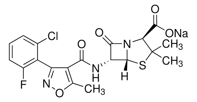 Flucloxacillin sodium VETRANAL&#174;, analytical standard