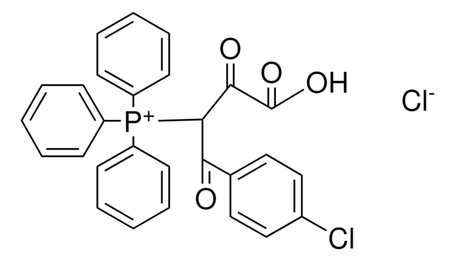 (2-CARBOXY-1-(4-CHLORO-BENZOYL)-2-OXO-ETHYL)-TRIPHENYL-PHOSPHONIUM, CHLORIDE AldrichCPR