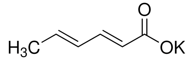 Potassium sorbate certified reference material, TraceCERT&#174;, Manufactured by: Sigma-Aldrich Production GmbH, Switzerland