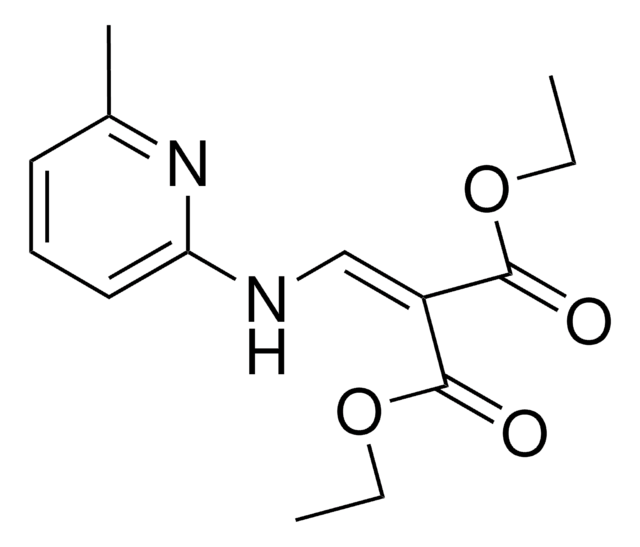 DIETHYL 2-(((6-METHYL-2-PYRIDINYL)AMINO)METHYLENE)MALONATE AldrichCPR