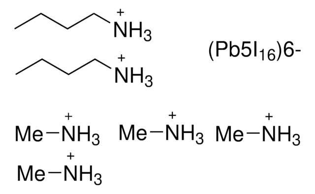 di-n-butylammonium tetramethylammonium lead(II) hexadecaiodide n = 5