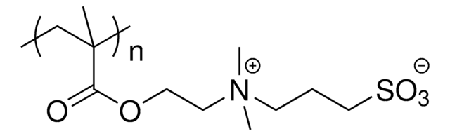 Poly (2-(N-3-Sulfopropyl-N,N-dimethyl ammonium)ethyl methacrylate) Mn 20,000