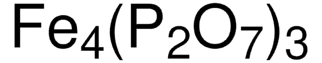 Iron(III) pyrophosphate soluble crystals