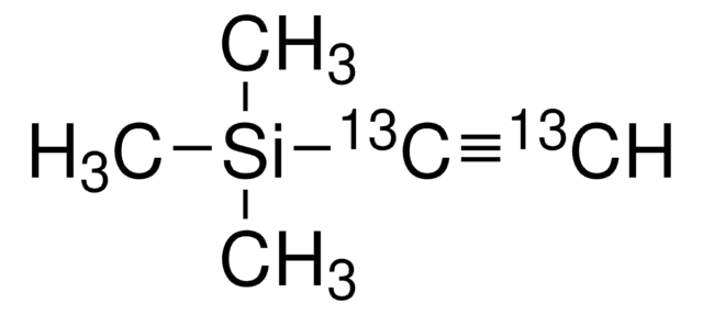 (Trimethylsilyl)acetylene-13C2 99 atom % 13C, 95% (CP)