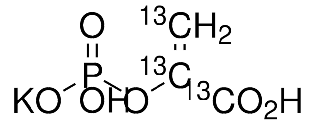 Phospho(enol)pyruvic acid-13C3 potassium salt &#8805;99 atom % 13C, &#8805;97% (CP)