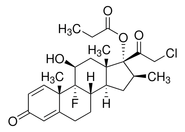 Clobetasol Propionate Pharmaceutical Secondary Standard; Certified Reference Material