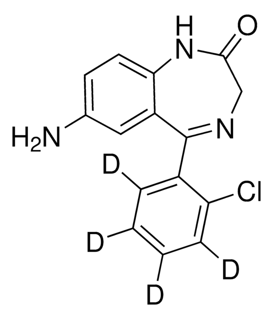 7-Aminoclonazepam-d4 solution 100&#160;&#956;g/mL in acetonitrile, ampule of 1&#160;mL, certified reference material, Cerilliant&#174;