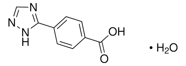 4-(1H-1,2,4-Triazol-5-yl)benzoic acid hydrate AldrichCPR