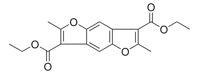 2,6-DIMETHYL-BENZO(1,2-B,4,5-B')DIFURAN-3,7-DICARBOXYLIC ACID DIETHYL ESTER AldrichCPR