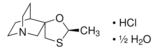 Cevimeline hydrochloride hemihydrate &#8805;95% (HPLC, NMR)