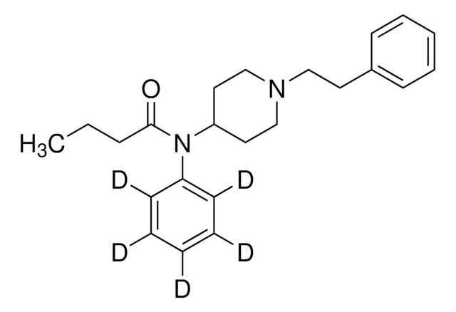 Butyryl fentanyl-D5 solution 100&#160;&#956;g/mL in methanol, certified reference material, ampule of 0.5&#160;mL, Cerilliant&#174;