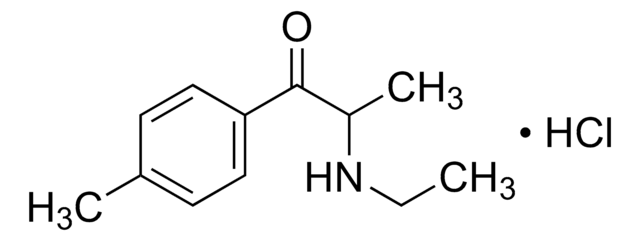 4-Methylethcathinone hydrochloride solution 1.0&#160;mg/mL in methanol (as free base), ampule of 1&#160;mL, certified reference material, Cerilliant&#174;