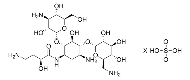 Amikacin Ready Made Solution 25&#160;mg/mL in water