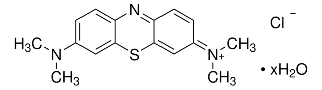 Methylene Blue zinc chloride double salt for microscopy (Bact., Bot., Hist.), ~1&#160;mol/mol water