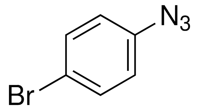 1-Azido-4-bromobenzene solution ~0.5&#160;M in tert-butyl methyl ether, &#8805;95.0% (HPLC)