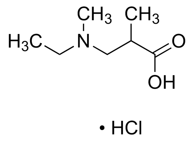 3-[Ethyl(methyl)amino]-2-methylpropanoic acid hydrochloride AldrichCPR